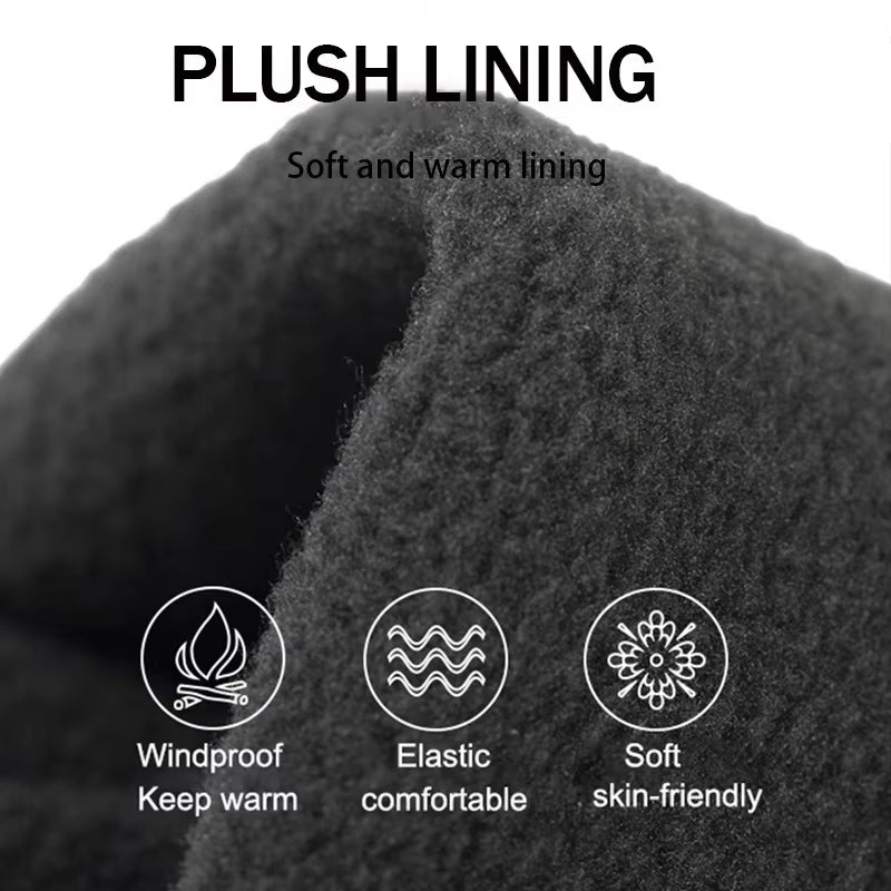 Winter Warm Gloves Touch Screen Windproof Cold-Proof Cycling Gloves, Men'S Women'S Running, Hiking Skiing Gloves